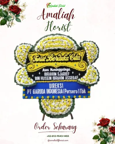 Papan Bunga Duka di Alung Banua